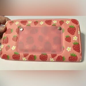 No Boundaries Mystic Coral Strawberry Wallet